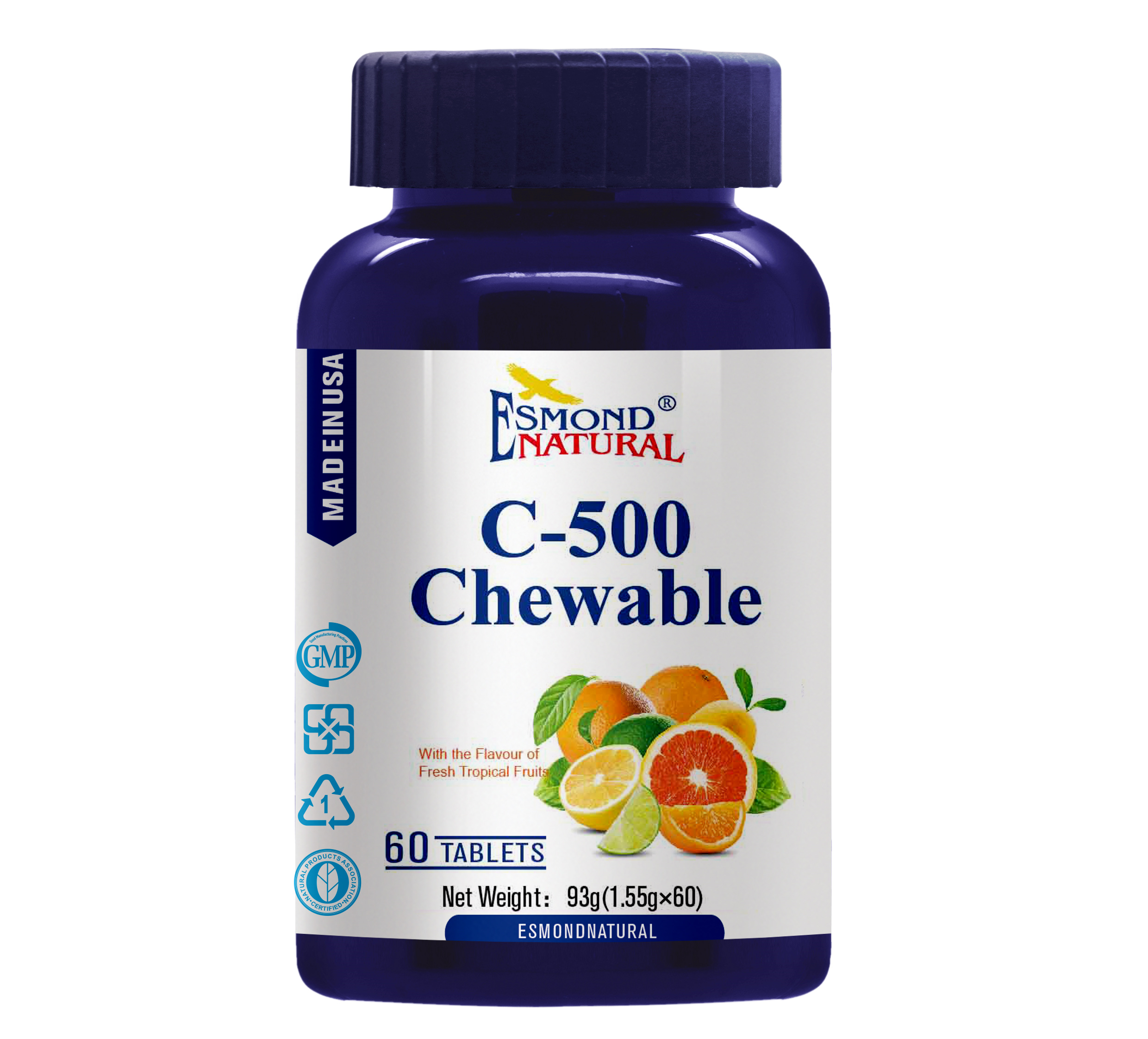 Esmond Natural C-500 Chewable