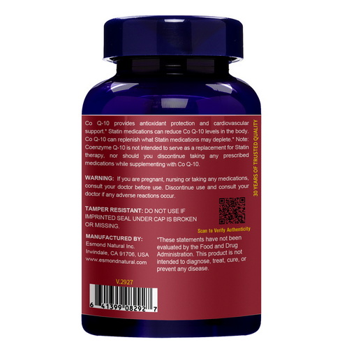 Esmond Natural Co Q-10 300mg Softgel - Image 2
